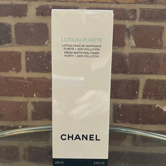 CHANEL LOTION PURETÉ Fresh Mattifying Toner Purity + Anti-Pollution 6.8 oz.